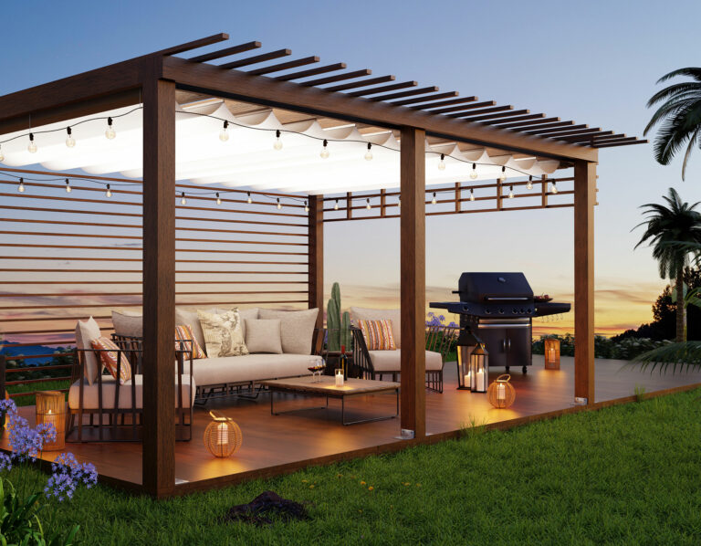 Decorating a pergola: Designers tell all